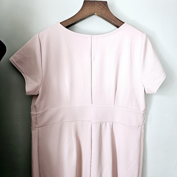 Avenue 18/20 Pink stretch midi Dress - Picture 4 of 8